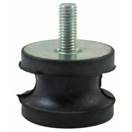 SUPPORTO ANTIVIBRANTE SGOLATO 40X30 - MASCHIO/FEMMINA