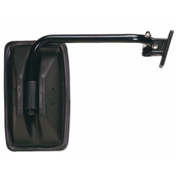 Specchio retrovisore completo dx, misure braccio Ø18 mm 258x181 mm, coppa specchio 235x143 mm