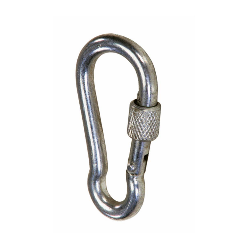 MOSCHETTONE CON GHIERA FILO Ø 8MM