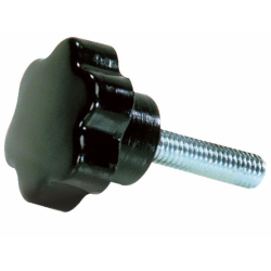 VOLANTINO 6 LOBI MASCHIO FILETTO M6X20