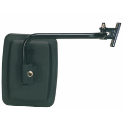 Specchio retrovisore completo dx, misure braccio Ø18 mm lunghezza 254 mm, coppa specchio 231x174 mm