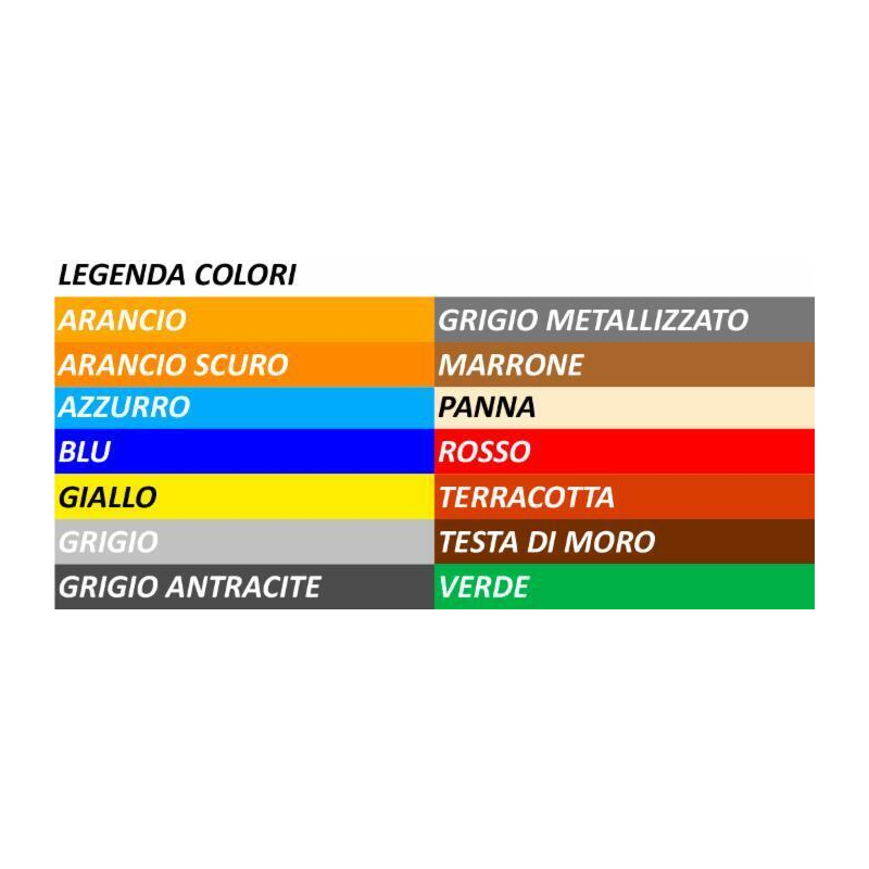 VERNICE ADATTABILE ARANCIO SCURO SAME