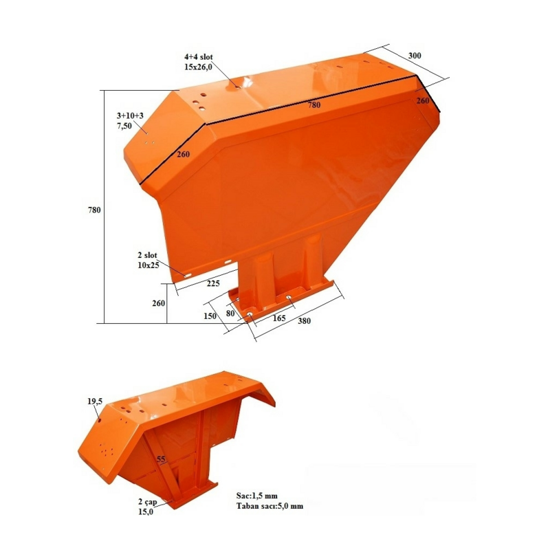 PARAFANGO SX ADATTABILE A 4999766
