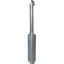 MARMITTA SUPERSILENZIATA CON GRIGLIA ANTISCOTTATURA - MOTORI 70-85 CV