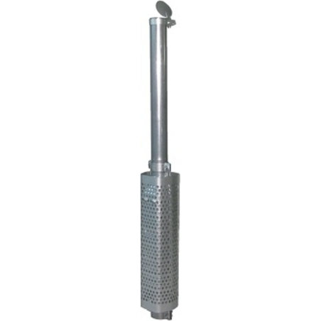 MARMITTA SUPERSILENZIATA CON GRIGLIA ANTISCOTTATURA - MOTORI 85-120 CV