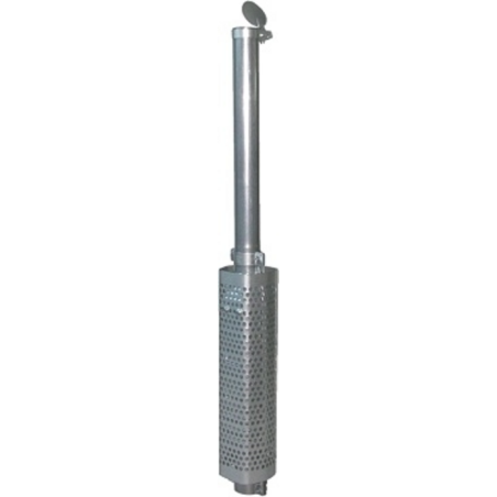 MARMITTA SUPERSILENZIATA CON GRIGLIA ANTISCOTTATURA - MOTORI 130-150 CV