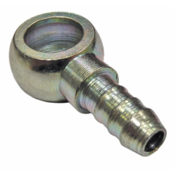 RACCORDO OCCHIO Ø14 PER TUBO Ø8 E VITE FORATA