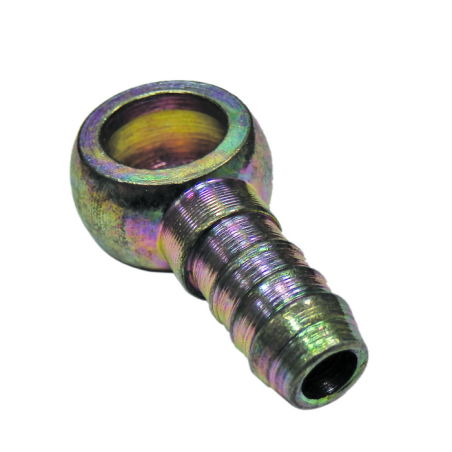 RACCORDO OCCHIO Ø14 PER TUBO Ø10 E VITE FORATA