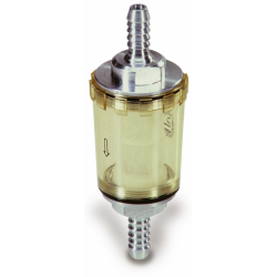 VALVOLA NON RITORNO CON FILTRO -  TUBO Ø 8