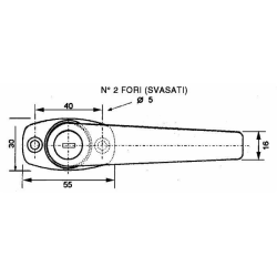 MANIGLIA PER CABINA TRATTORI