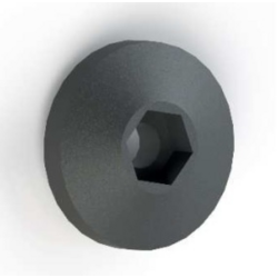 BORCHIA PER CABINE SEDE ESAGONALE