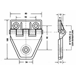 CERNIERA VETRO POSTERIORE