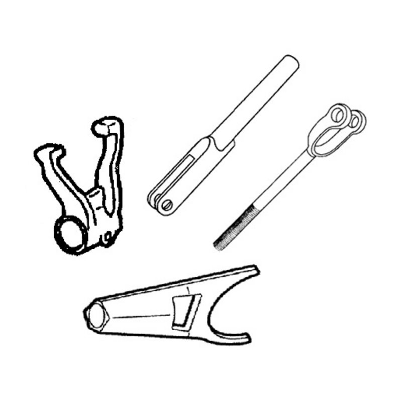 FORCELLA INFERIORE ADATTABILE RIF. ORIG. 44018159