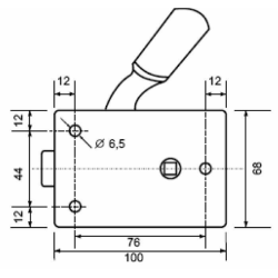 SERRATURA DESTRA UNIVERSALE
