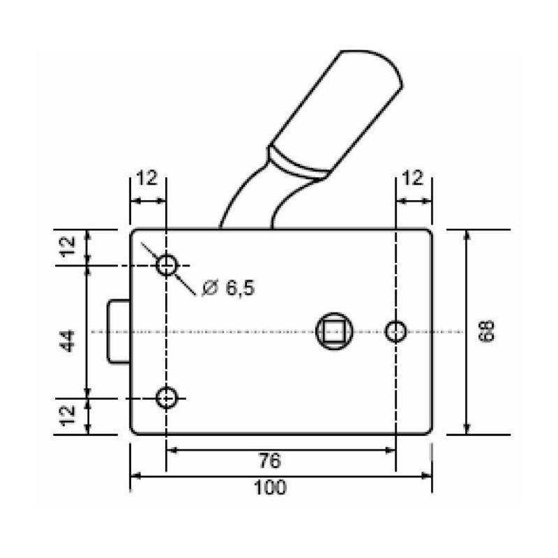 SERRATURA DESTRA UNIVERSALE