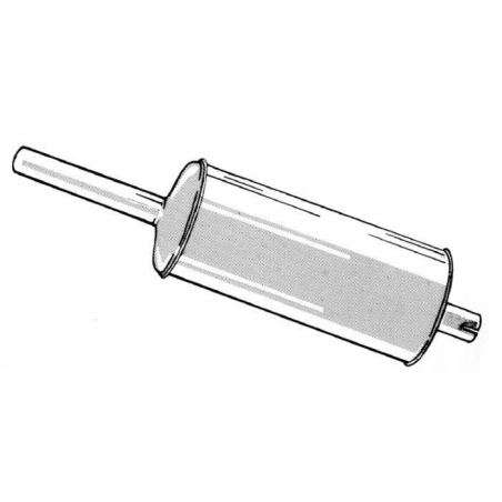 SILENZIATORE ADATTABILE A RIF. ORIG. FORD 83949806