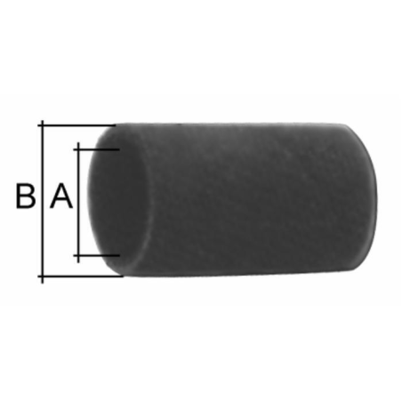 TUBO IN GOMMA DIM. 32X40 MT 1