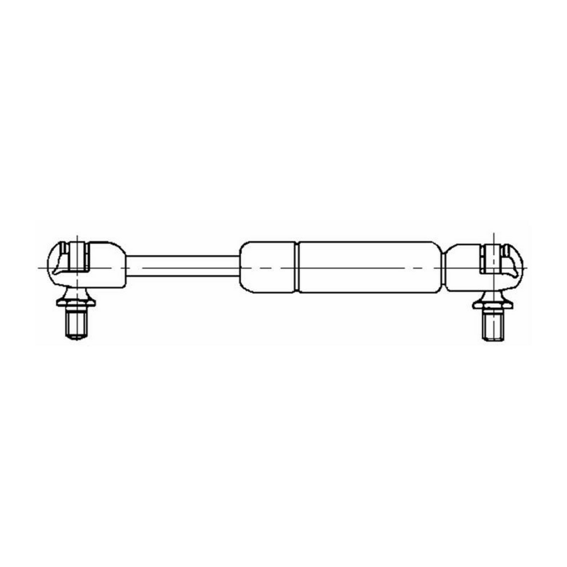 Molla a gas STABILUS Lmax 405 mm, 200N, corsa 162,5 mm