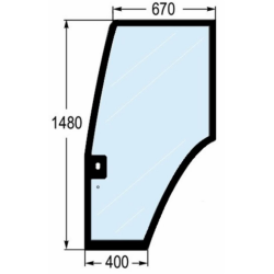 VETRO PORTIERA ADATTABILE 82000396