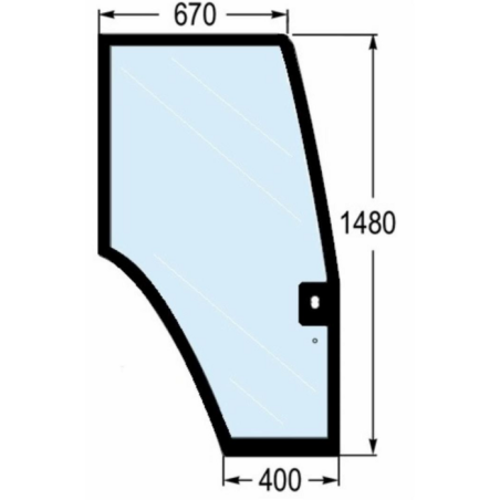 VETRO PORTIERA ADATTABILE 82000367