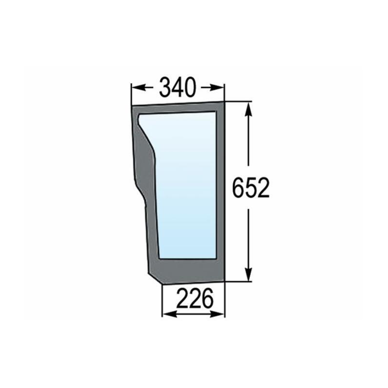 PARABREZZA INFERIORE SINISTRO ADATTABILE 47125738