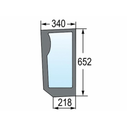 PARABREZZA INFERIORE SINISTRO ADATTABILE 82001923