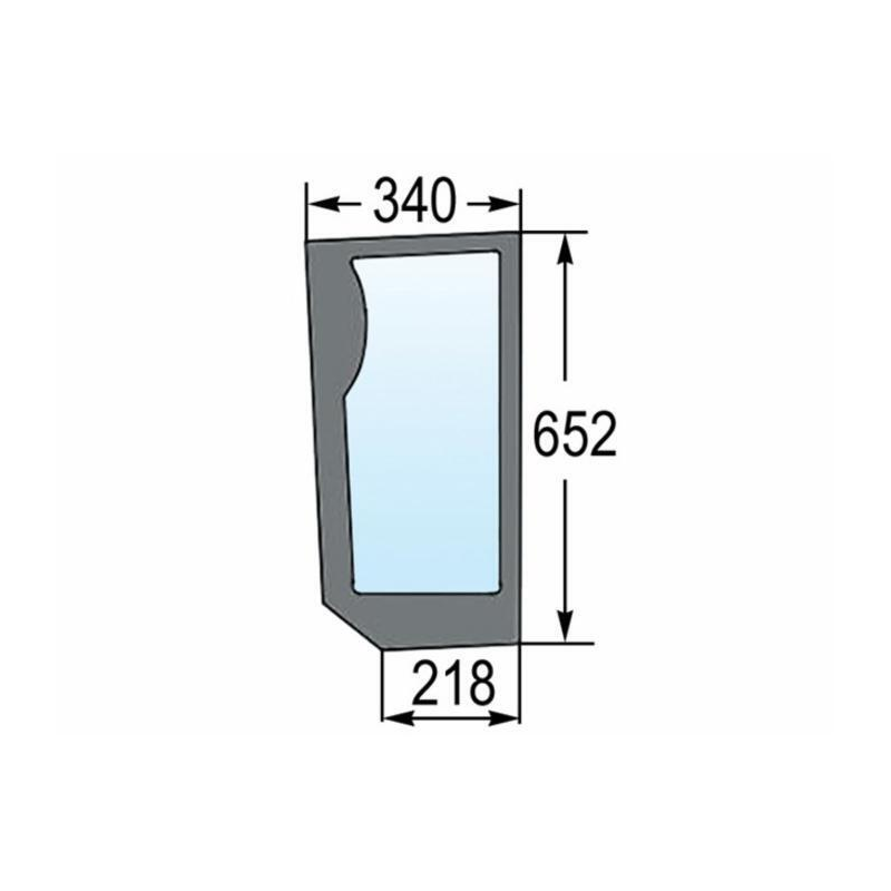 PARABREZZA INFERIORE SINISTRO ADATTABILE 82001923