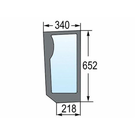 PARABREZZA INFERIORE SINISTRO ADATTABILE 82001923