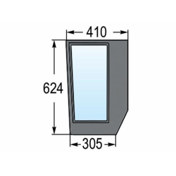 PARABREZZA INFERIORE SINISTRO ADATTABILE 5089554
