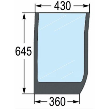 PARABREZZA INFERIORE ADATTABILE 82030485