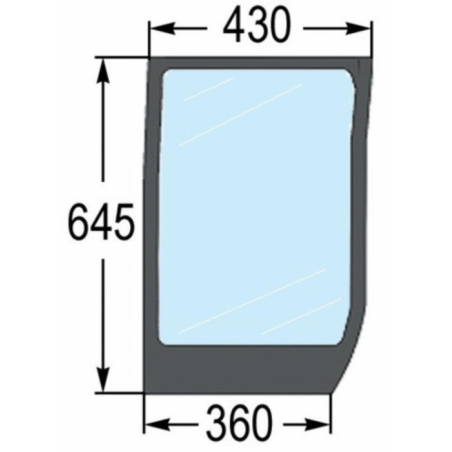 PARABREZZA INFERIORE ADATTABILE 82030487