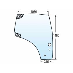 VETRO PORTIERA ADATTABILE 87560791