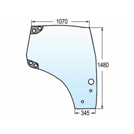 VETRO PORTIERA ADATTABILE 87560791