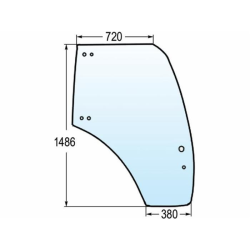 VETRO PORTIERA ADATTABILE 04418952