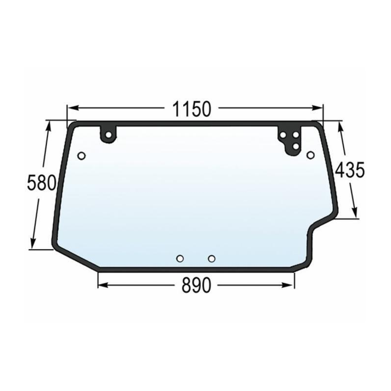 LUNOTTO POSTERIORE ADATTABILE 0.012.1438.0/30