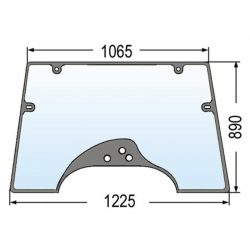 PARABREZZA REGOLABILE ADATTABILE 134671090