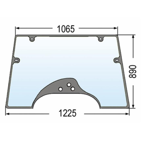 PARABREZZA REGOLABILE ADATTABILE 134671090