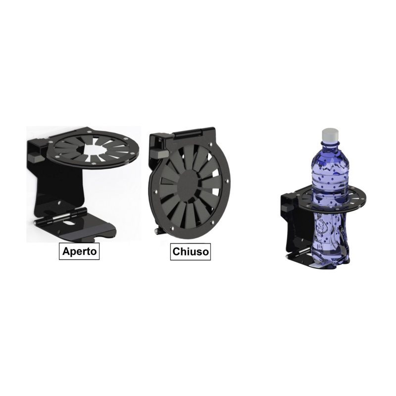 PORTABOTTIGLIA PER CABINE