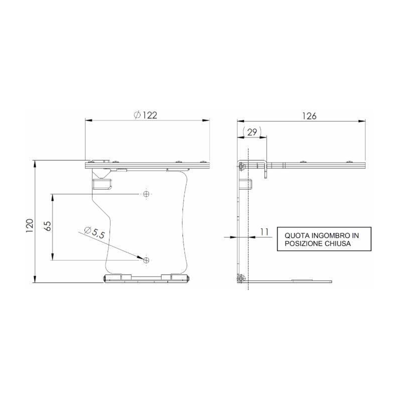 PORTABOTTIGLIA PER CABINE