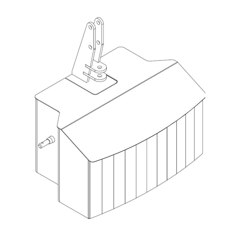ZAVORRA 1200 KG - VERDE