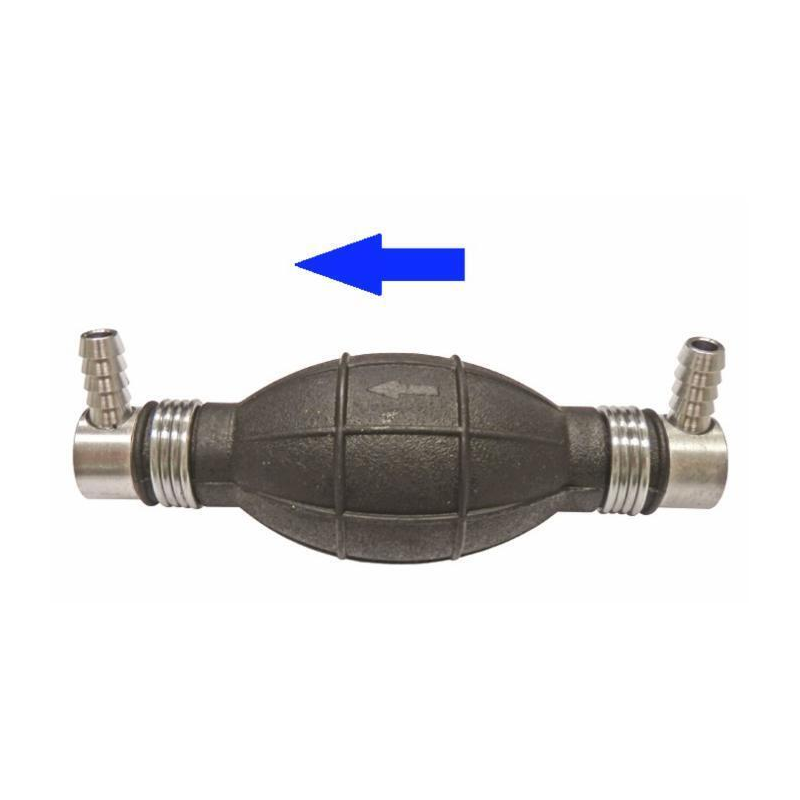 POMPETTA GASOLIO MANUALE Ø8X8 ATTACCHI 90°
