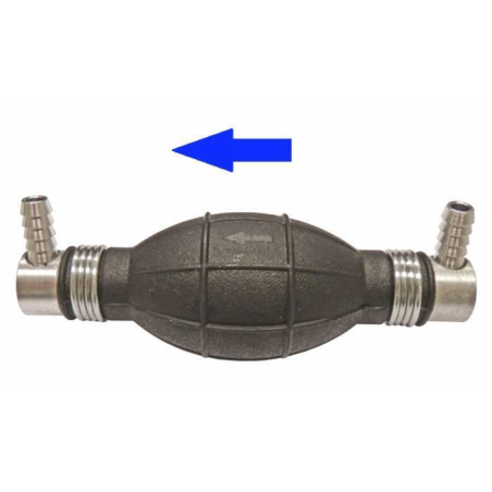 POMPETTA GASOLIO MANUALE Ø8X8 ATTACCHI 90°