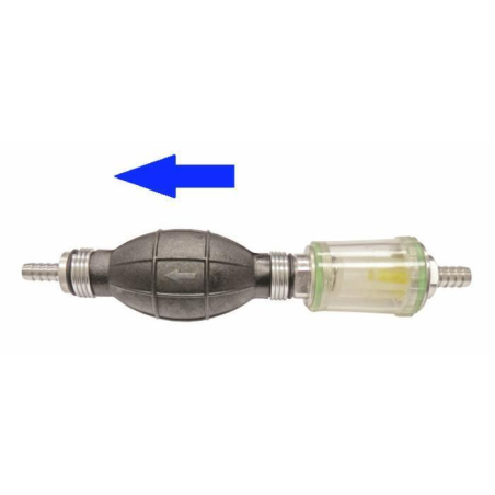 POMPETTA GASOLIO MANUALE Ø8X8 CON FILTRO