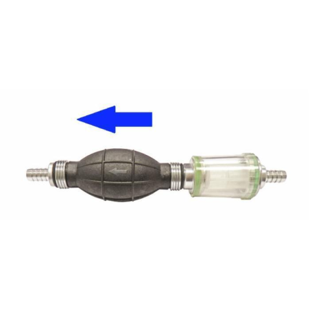 POMPETTA GASOLIO MANUALE Ø10X10 CON FILTRO