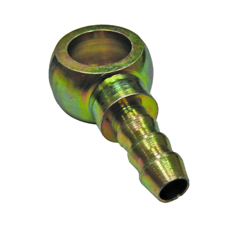 RACCORDO OCCHIO Ø16 PER TUBO Ø8 E VITE FORATA