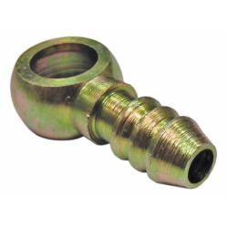 RACCORDO OCCHIO Ø10 PER TUBO Ø8 E VITE FORATA