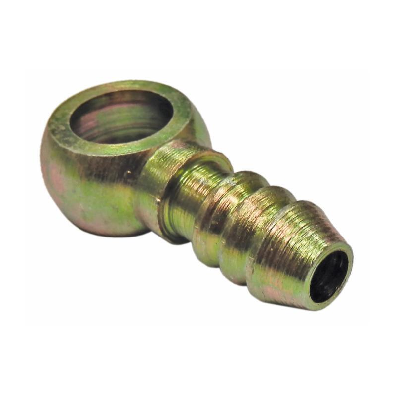 RACCORDO OCCHIO Ø10 PER TUBO Ø8 E VITE FORATA