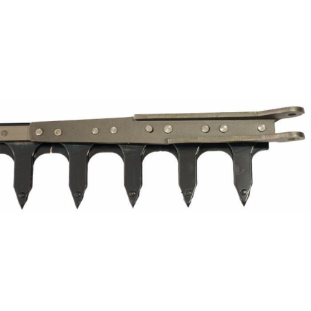 DENTIERA 12 DENTI A TESTA TRANCIATA L- 1,82 MT