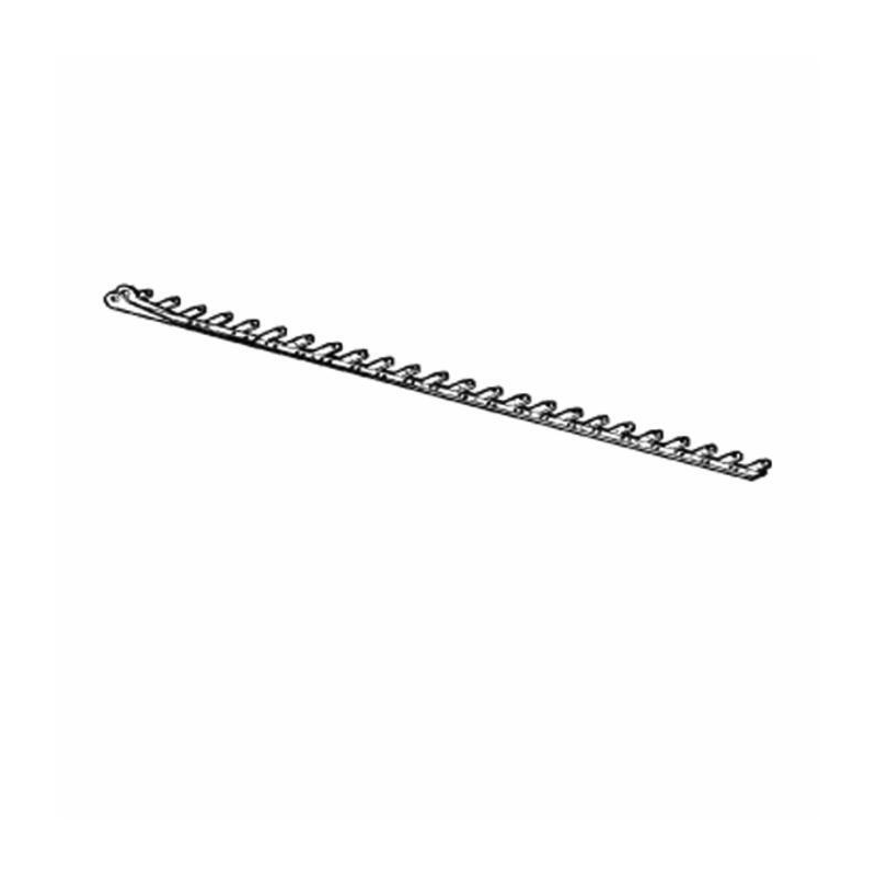 DENTIERA 12 DENTI A TESTA TRANCIATA L- 1,82 MT