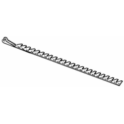 LAMA INFERIORE 24 SEZIONI TESTA TRANCIATA L - 1,82 MT